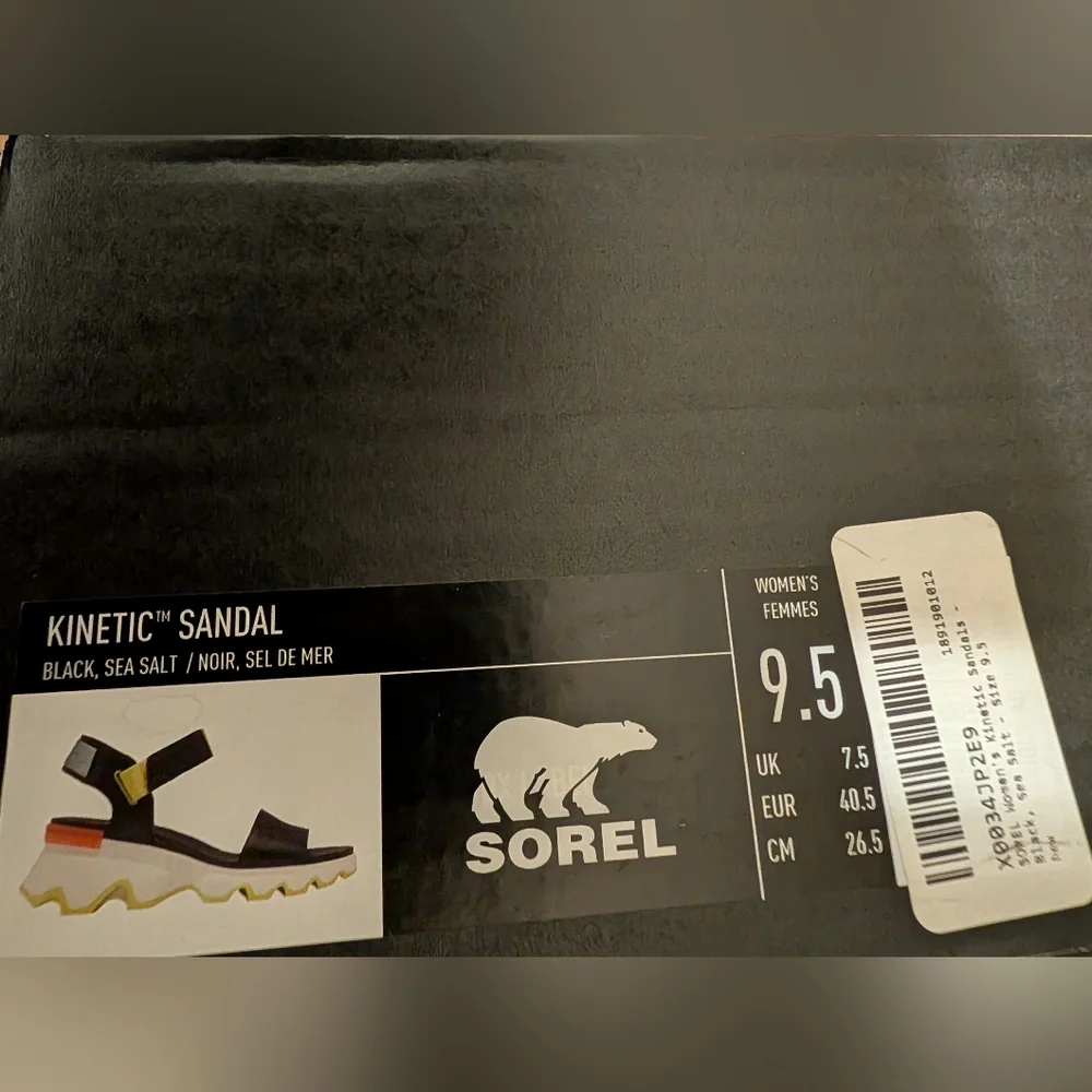 Sorel Kinetic™ Impact II Sling Low Sandals Size 9.5 NIB MSRP $145 - Picture 12 of 12